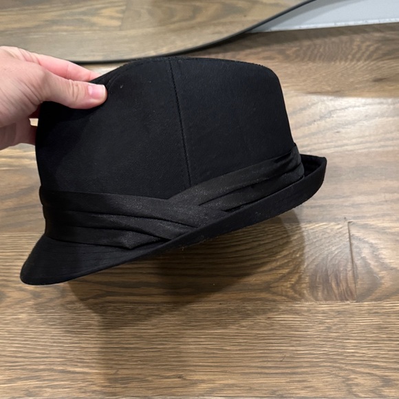 Stylish Black Fedora Hat from bebe - Picture 3 of 5